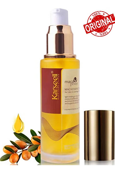 Karseell زيت خلاصة الماكا للشعر التالف، يعمل على إصلاح الشعر الجاف بفعالية 50 مل