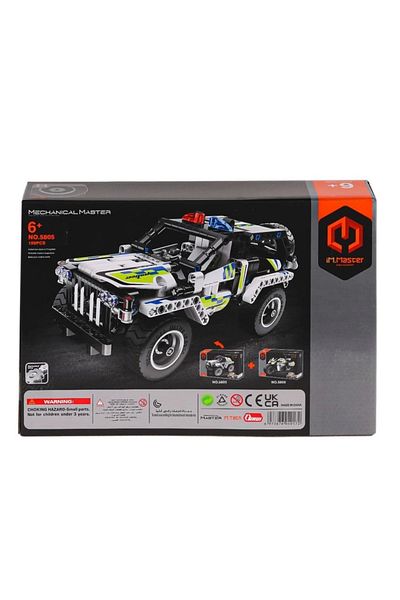 NS SHINE BEAUTY Police Vehicle Block Set for Kids – Build, Play and Develop Imagination