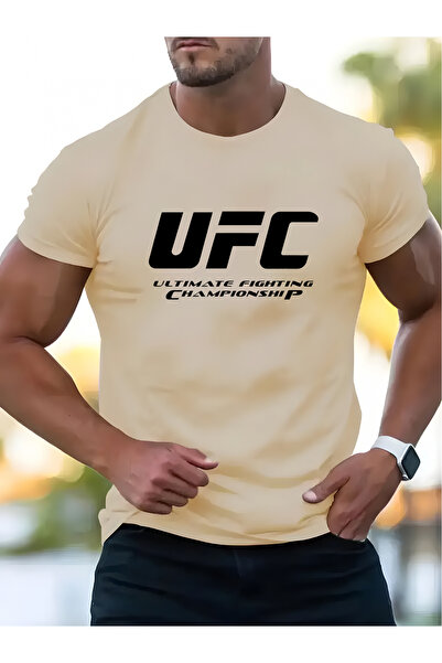 GALASHOP Ufc Erkek T-shirt %100 pamuklu