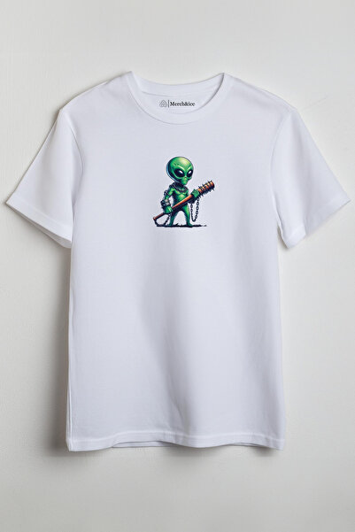 Merch&ice Unisex T-shirt - Sopa i Alien Štampano