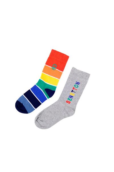 United Colors of Benetton Комплект от 2 чорапи за момче Bnt-b24090