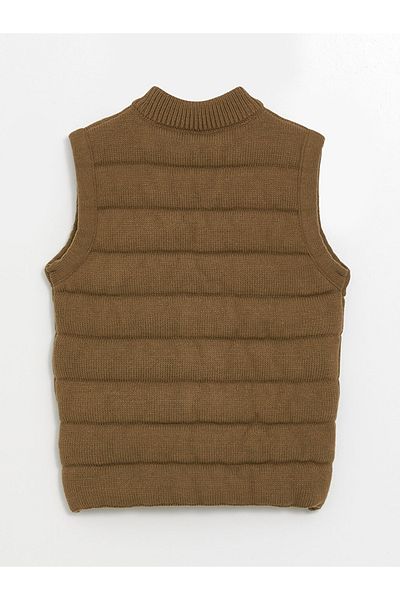 LC Waikiki Lcwk Crew Neck Baby Boy Zippered Vest