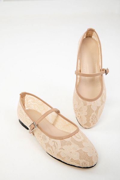SOHO Tan Women's Ballerinas 20236