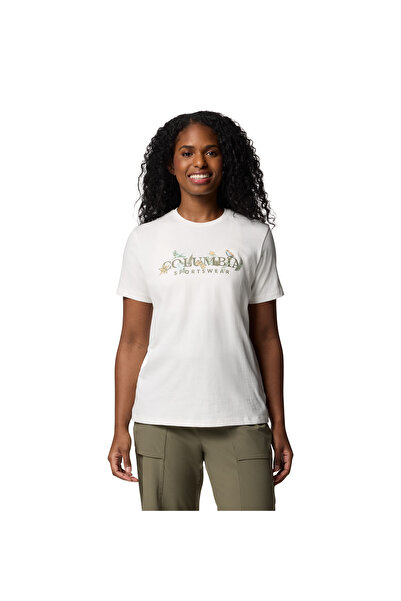 Columbia Boundless Beauty Logo Pattern Ss T-Shirt