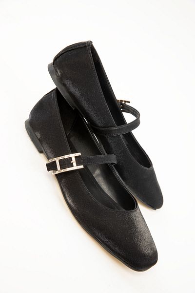SOHO Women's Black Ballerinas 20233