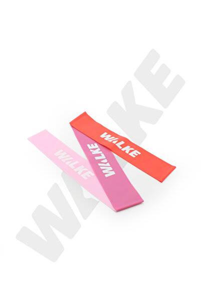 Walke Pilates Band - Set of 3 Plates Exercise Resistance Rubber