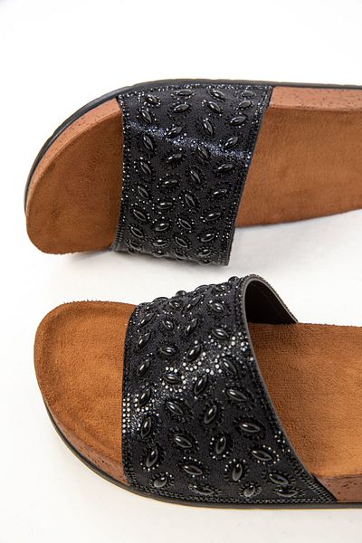 SOHO 20231 Model Black Women's Slippers