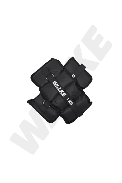 Walke Set of 2 Sandbag Strengthener Weight - Hand Foot Wrist Muscle 1 kg