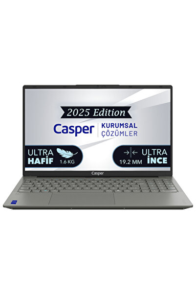 CASPER Nirvana X700.7430-EF00X-G-F Ryzen 5 7430U 64 GB RAM 1 TB NVMe SSD Freedos Dizüstü Bilgisayar 15.6"