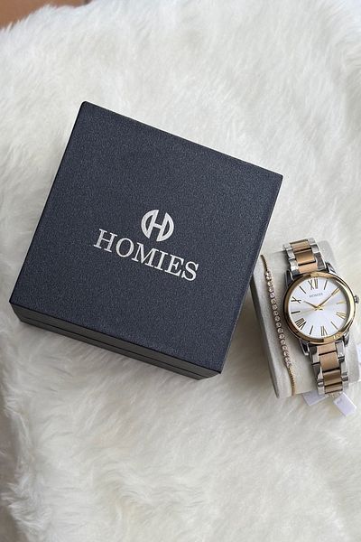 Homies Women Wrist Watch Suitable Gift - Original Bracelet Box Hm2187S1981S031
