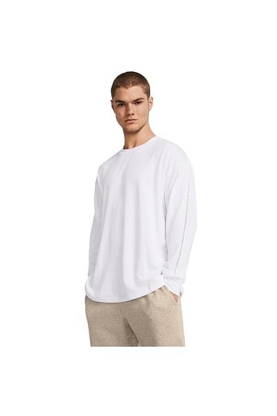 Under Armour Men's Ua Heavyweight Tonal Wordmark Long Sleeve 1382890 -100