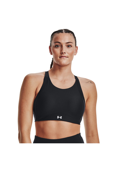 Under Armour UA إنفينيتي منتصف الرقبة العالية اللامعة
