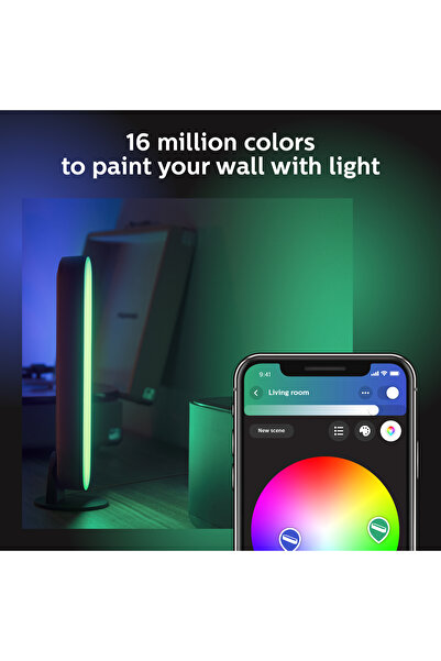 Philips Hue Play 2'li Ekopaket - Siyah