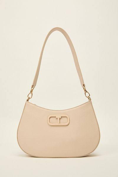 Ted Baker Dot Printed Leather Shoulder Bag