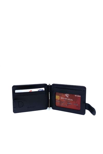 Eminsa Reversible Brown Crocodile Genuine Leather Wallet, Card Holder