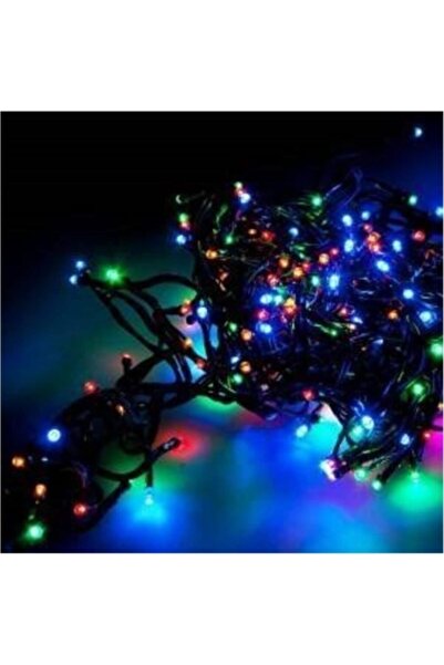 Kingshark 10mt Rgb 100 Led Fişli Noel Parti Yılbaşı Ağaç Dekoratif Aydınlatma...