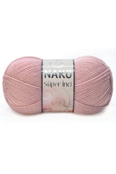 NAKO 5 Pieces Super Pearl 10275 Hand Knitting Thread 100 Gr
