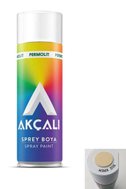 Akçalı Sprey 400 ml Krem (302)
