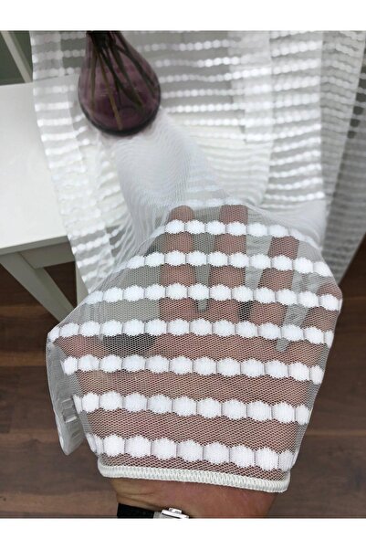 perdealemi Sports Pattern Lace Tulle Curtain, 600x270 Normal Pleat 1/2.5