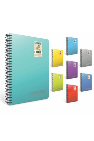 Gıpta Copertă Pp Chromo Spiral Notebook A4 Plaid 60yp 1979