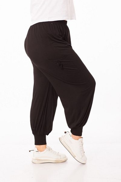 AKAL Black Cuffed Socialite Shalwar