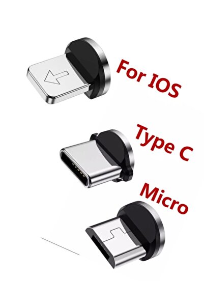 ucuzmi bulvar telefon 6 Adet Plug Karışık Usb Yedek Başlık Işıklı Mıknatıslı ...