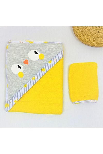 Miniworld Yellow Chick Baby Towel 15427