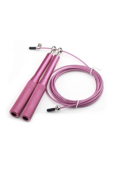 Gymo Aluminum Exercise Training Jump Rope Pink