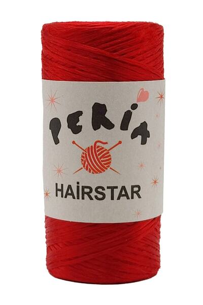 Peria Hairstar Amigurumi Saç Ipi ( Koyu Kırmızı ) 100 Gr