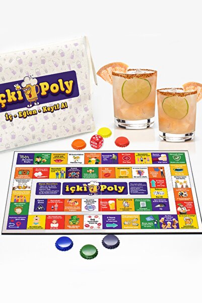 hediyemen Yetişkinlere Özel Içkipoly Oyunu
