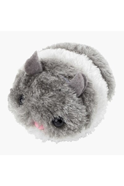 Lion Pet Kedi Için Çekip Bırak Ipli Fare 7 Cm Gri