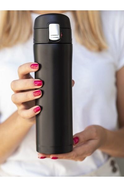 Tasarım Evi Double Layer Quality Steel 450 Ml Thermos Cup Mug Vehicle Coffee Tea Thermos
