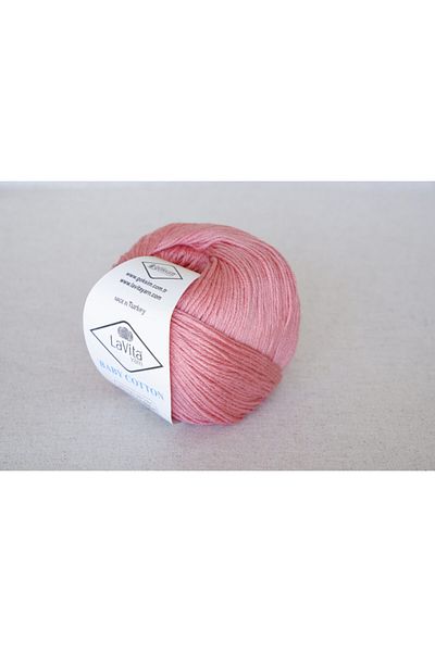 LaVita Yarn Βρεφικό Βαμβάκι 50 gr Amigurumi, Punch, Κλωστή πλεξίματος χειρός, Κλωστή Taka (CANDY ROSE-4115)