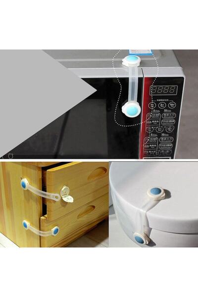 Ecoform 2 дитячі шафи з гумовим захистом та замок безпеки для висувних ящиків