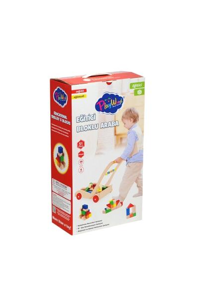 Generic Brand 373-ony Decade, Wooden Educational Block Car