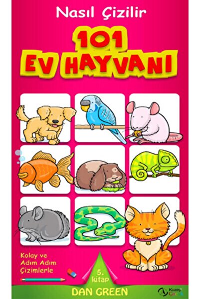 Genel Markalar 101 Ev Hayvanı & Nasıl Çizilir - 5. Kitap