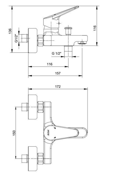 Eca Spylos Bathroom Faucet 102102494