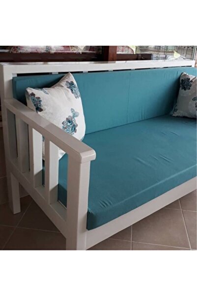 BUĞLEM 140cm-70 Cm-minderler Dahil-ahşap Modern Sedir-bahçe Teras Koltuk