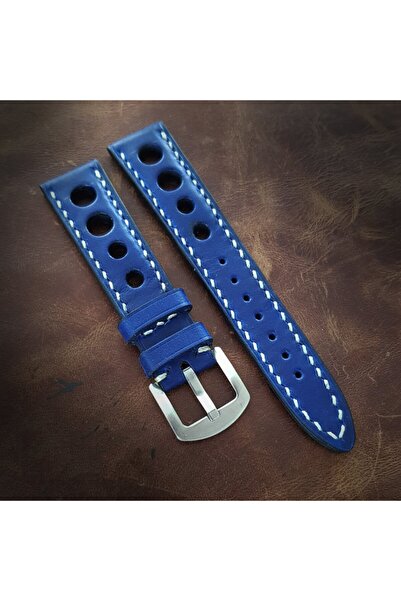 Ventum Craft 20mm Blue Full Stitching Rally Handmade Leather Cord