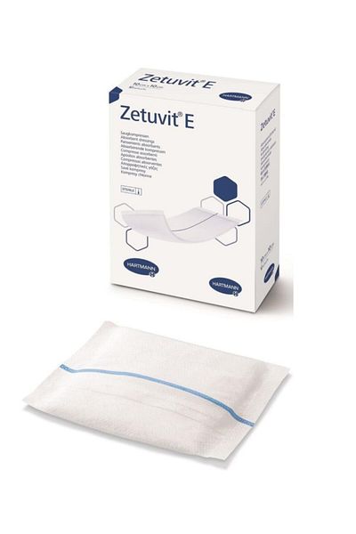 Hartmann Zetuvit E وسادة جرح معقمة عالية الامتصاص 10x20 سم 25 قطعة