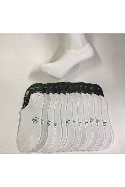 Umberto 12'li Erkek Bambu Görünmez Sneakers Çorap