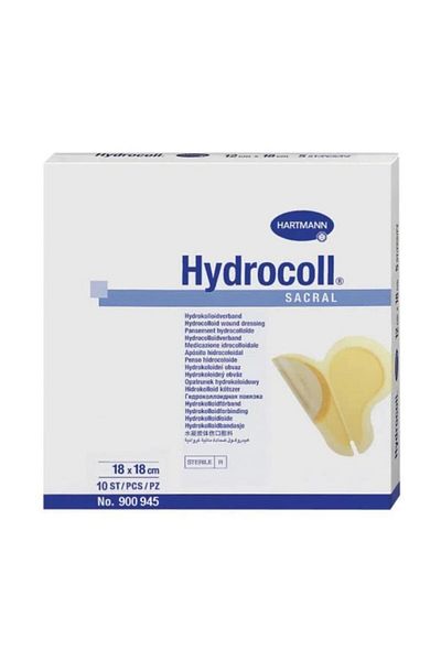 Hartmann Hydrocoll Sacral Wound Care Cover 18cm X 18cm 10 Pieces