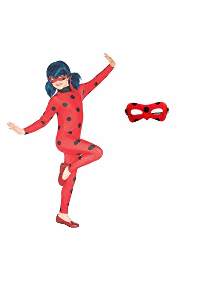 Pj Maskeliler Lady Bug Uğur Böceği Çocuk Kostümü Maskeli