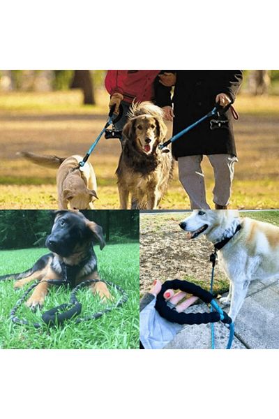 TechnoSmart Dog Collar Reflective 130 cm Rope for Medium and Large Size Dogs