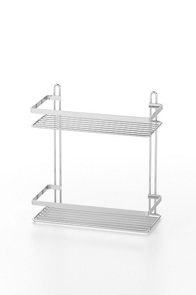 Teknotel Chrome Es067 - Raft pentru baie cu două etaje