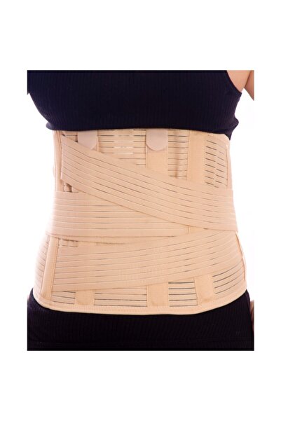 megev medikal مشد Lumbosacral من الفولاذ المقاوم للصدأ مقاس 32 سم