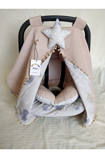 Raduga Collection Stroller Cover+Stroller Cushion+Stroller Sheet Set of 3 Spa...