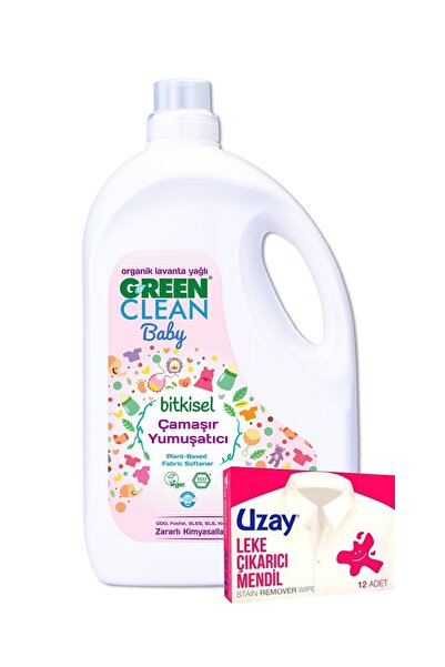 Green Clean Organik Lavanta Yağlı Baby Bitkisel Yumuşatıcı 2750 ml Ve Uzay Le...