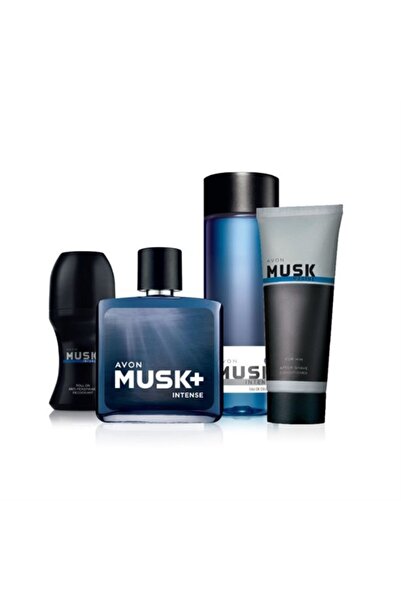 AVON Musk Intense 75 Ml Edt Erkek Hediye Seti