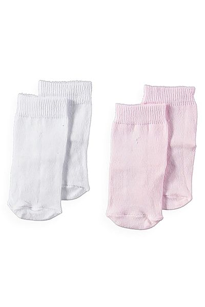 ebebek Hello Baby Baby 2 Pack Anti-Slip Socks - Mixed Color